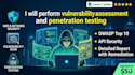 web application penetration testing and vulnerability assessment