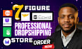 setup 7 figure wix ecwid dropshipping store website redesign sellvia development