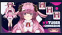 do custom anime vtuber model live2d  avatar anime vtuber