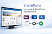 build a sharepoint intranet portal with powerapps, power automate, powershell