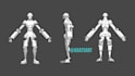 create a 3d modelled character