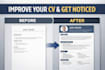 write or improve your professional CV and resume