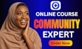 setup circle so community circle so management circle so online course