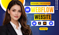 design webflow website, develop webflow website as an webflow website expert