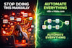 build n8n and make com automation workflows