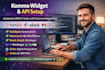 komo widget api setup monday n8n slack gmail hostinger zoho agent ghl twilio crm