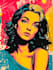 draw obama hope style pop art poster