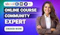 setup skool online community, skool course upload, skool course community