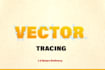 do high quality vector tracing