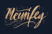 do handwritten, scripted, signature and cursive logo