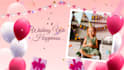 create child birthday slideshow