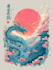 create design tshirt and samurai supermoto japan art