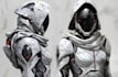 create scifi, fantasy, superhero character design