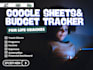 create google sheets budget tracker plannerfor life coaches clients and programs