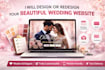 design event planner website wedding organizer wedding planner wix website