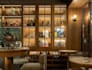 restyle3d cgi coffee shop interior,eatery design,cocktail lounge render,rooftop