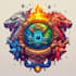 do a fantasy game logo