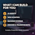 develop custom python scripts, ai agents, web scrapers, and backends