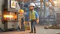 create professional industrial safety training animation