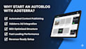 build an autoblog website with adsterra ads SEO optimization and fast loading