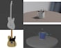 3d objects modeling in blender, props, game assets, clean topology, animation