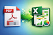 convert multiple pdfs into excel using python
