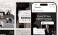 german editable canva instagram post reels, linkedin carousel template in 24 hrs