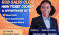 commission based sales closer high ticket sales closer b2b sdr
