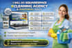do squarespace cleaning agency website janitorial website residential services