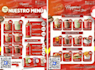 design an animated or static restaurant menu with professional graphics