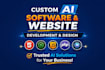 do ai web application software development saas full stack web development mvp