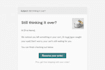 write high converting abandoned cart emails for shopify stores