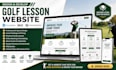 golf lesson website private golf coach website golf instructor website