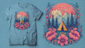 create unique clothing design tshirt design