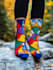 unique socks design and custom socks design