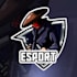 make smoke logo reveal with neon glow