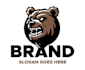 design awesome grumpy bear logo