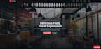 design a modern restaurant landing page with menu and booking