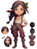 design 2d game character