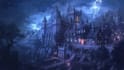 a professional fantasy book cover with magical artwork