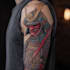 make a traditional japanese irezumi tattoo