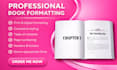 do book layout formatting book editing book proofreading manuscript formatting
