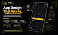 design a mobile app for your business according to your brand concept