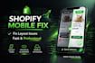 fix shopify mobile layout and spacing issues fast