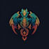 create an fantasy logo design artwork