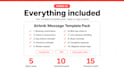 create professional airbnb message templates
