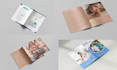 design a professional bi fold, tri fold or quad fold brochure