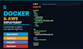 dockerize your application using dockerfile docker compose and AWS