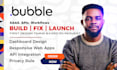do bubble io website, build bubble app, bubble developer, bubble saas, bubble io