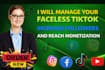 grow and monetize your faceless tiktok